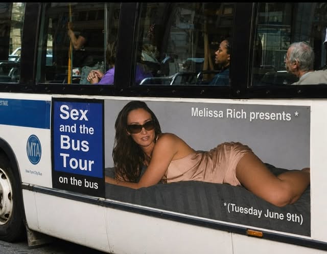 **Performed entirely on a moving bus through Manhattan, this one-woman show follows downtown comedian and writer Melissa Rich through her near decade of working as a Sex and the City Bus Tour guide, unraveling how four fictional women (and the gay guys behind them) transformed New York. Part memoir, part stand-up special, part cultural history, "Sex and the Bus Tour" asks what happens when a city maxes out its credit on a fantasy of itself. **

I'm so excited...ticket link in bio- limited capacity!!

Poster by @mixed__greens