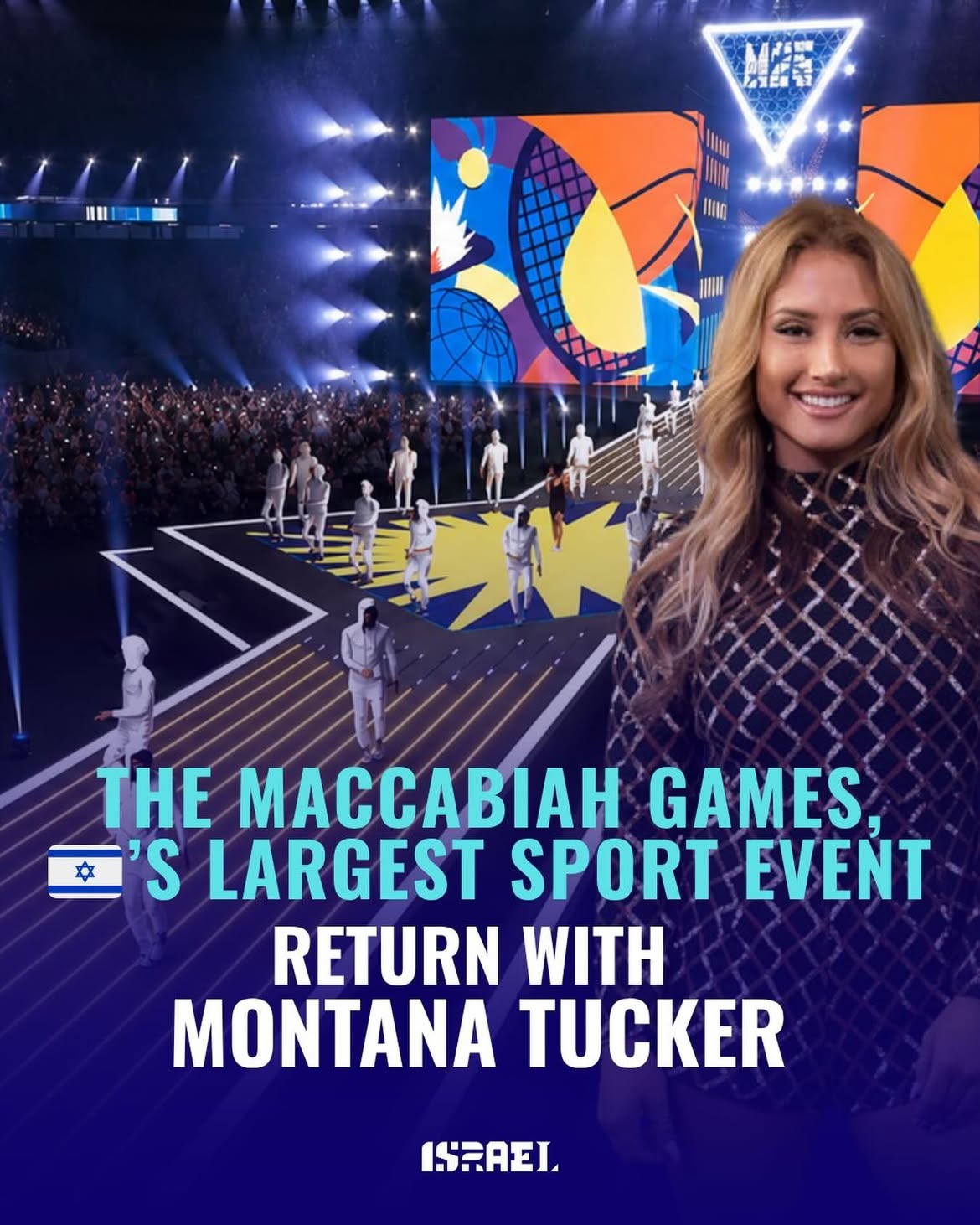 The Maccabiah Games Return To Jerusalem 🏅🇮🇱

This July, thousands of Jewish athletes will gather in Israel for one of the world’s largest international sporting events.

The opening ceremony at Jerusalem’s Teddy Stadium will feature performances by Montana Tucker, Netta Barzilai and Idan Raichel, celebrating sport, unity and the global Jewish community.

The Maccabiah Games are back!

📸: Studio Forma/Jerusalem Post