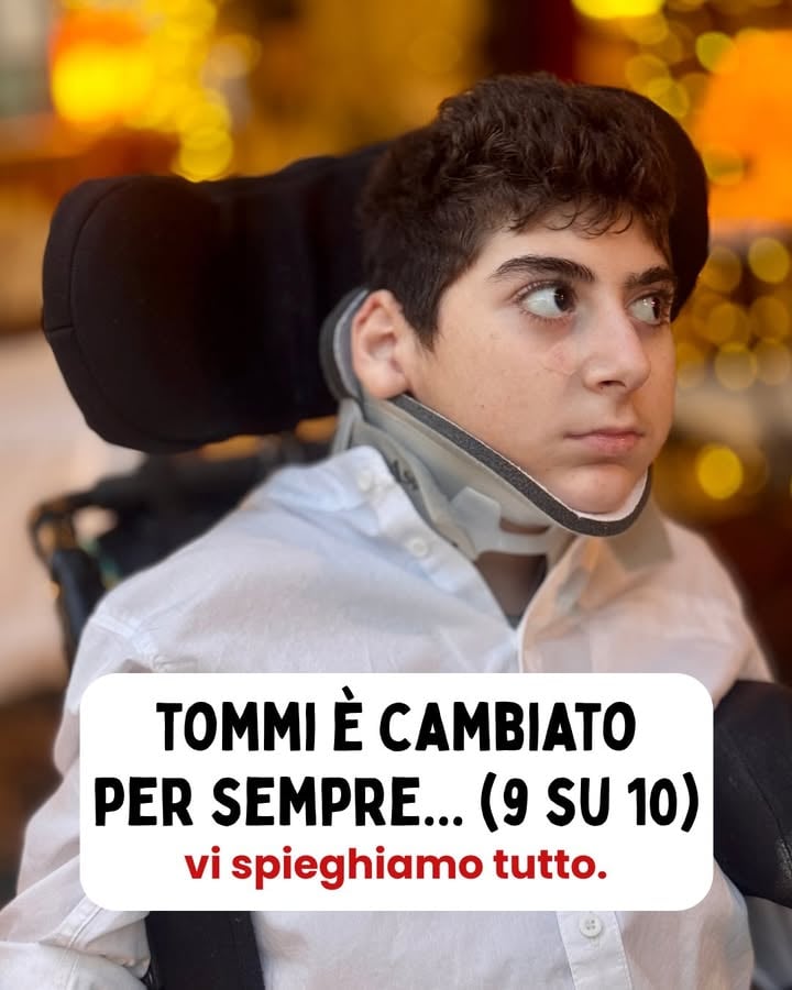 Il post che stavate aspettando: vi diciamo tutto riguardo al “nuovo” Tommi. 
#disabilità #caregiver #lafamigliacannadoro