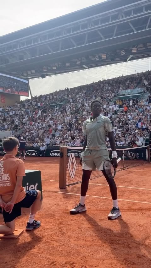 MOISE KOUAME 🔥

#RolandGarros