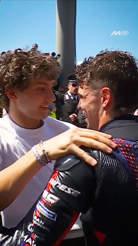 Just two Italians on top of the world 🏎️ 🏍️ 

#ItalianGP 🇮🇹 #MotoGP #F1