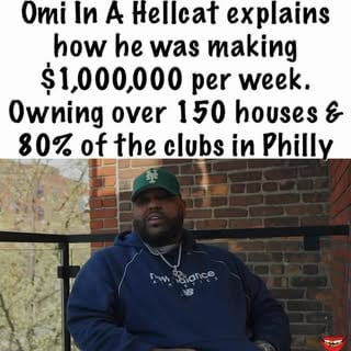 @omi_in_a_hellcat on how he was making $1,000,000 per week at his peak! Coming home to $28M & more!