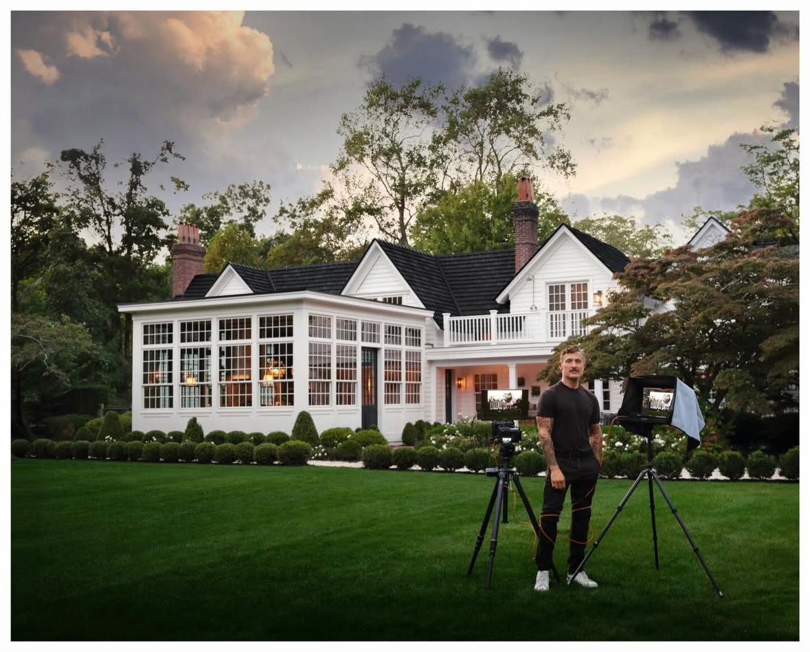New Work:  a few years ago, I bought a 150 year old farm house on Long Island. My good friend, designer @stevengambrel, stopped by to see what I had done, and then said “D, I really want to do this house for you”. Was this a threat or a promise? To have one of the best in the world offer to design your home was exciting and daunting. And of course I said yes, and there were plenty of sleepless nights when I wished I had said no. 
I mean, was there really any reason to worry, I had the titans of the industry on the team:  AD100 designer Steven Gambrel, @marcusziemke, a young and well practiced architect with a design wisdom beyond his years; Steve White at @oceanbuildingcorp, a builder on Long Island responsible for constructing the homes of billionaires in The Hamptons, and another good friend, @marthastewart48, designing the landscape and gardens. What’s the worst that could happen? One year became two, a couple more accounts drained. But with the help of some of the best craftspeople and trades out there, we built something beyond my expectations; a house that speaks to its past and one that embraces a life more contemporary.
So, finally, I am very  excited to share this work with you. Thank you @amyastley and the team at @archdigest for supporting this project from day one. 
•
Windows by @themarvinbrand. Synthetic shingle roof by @bravarooftile. Exterior painted in “Wevet” by @farrowandball. 
•
Photography: @douglasfriedman 
Styling: @anitasarsidi 
Lighting Tech: @_kitsinclair_ 
Writer: @mayer.rus 
Photo Director: @michaelsshome 
Global Interiors Editor: @alevasseur1 
EIC: @amyastley 
•
Represented by @carrieferriter_ad at @artdeptagency 
Syndication and Licensing  through @trunkarchive 
•
#architecture 
#design 
#interiors 
#interiordesign 
#art
