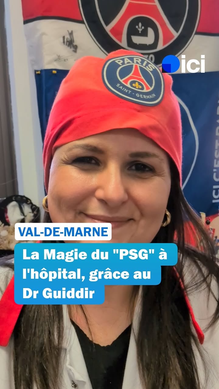 Le Docteur Guiddir soigne avec passion… et aux couleurs du Paris Saint-Germain ! Son bureau décoré PSG apporte sourires et réconfort aux enfants hospitalisés ❤️💙

#psg #ucl #hopital