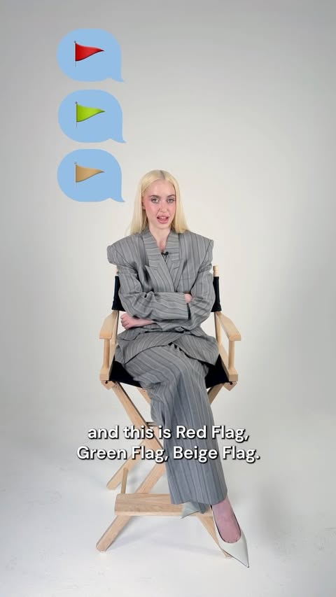 To be cringe is to be free. 🧘‍♀️ In this episode of Red Flag Green Flag Beige Flag, Chloe Cherry weighs in on matching tattoos, work wives, and more. Read our profile with the “Euphoria” actor at the link in bio.