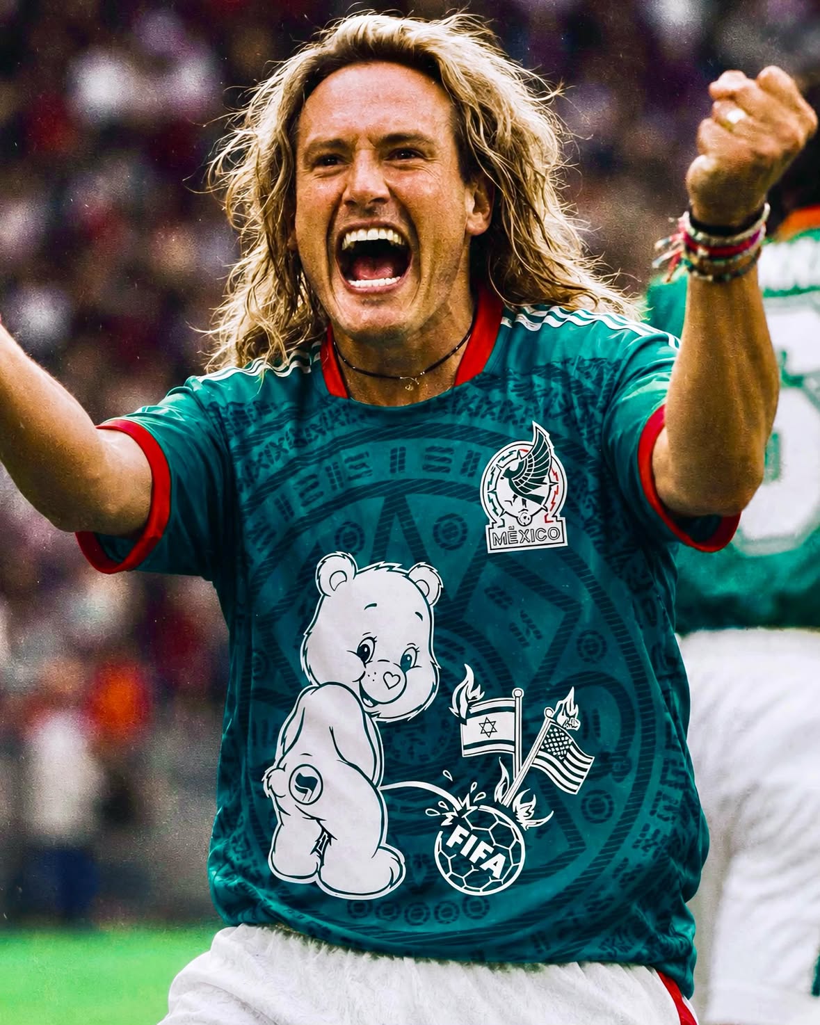 🚨 PREVENTA ABIERTA 🚨

Durante los próximos 10 días vamos a estar levantando pedidos de nuestra primera serie de playeras anti-mundialistas bootleg 86-26 ⚽🔥

• Sólo compramos 50 playeras base de la selección de la misma talla
• Corte unisex
• Talla aproximada: entre M y L
• También vamos a sacar pedidos especiales para otras tallas bajo cotización previa

Todas las piezas se mandan a hacer una vez cerrando preventa.
No se van a volver a producir después de esta tanda.

📩 Manda DM para apartar la tuya.

🔥 Precio especial de preventa por 10 días
🧢 También habrá combo playera + gorra con descuento