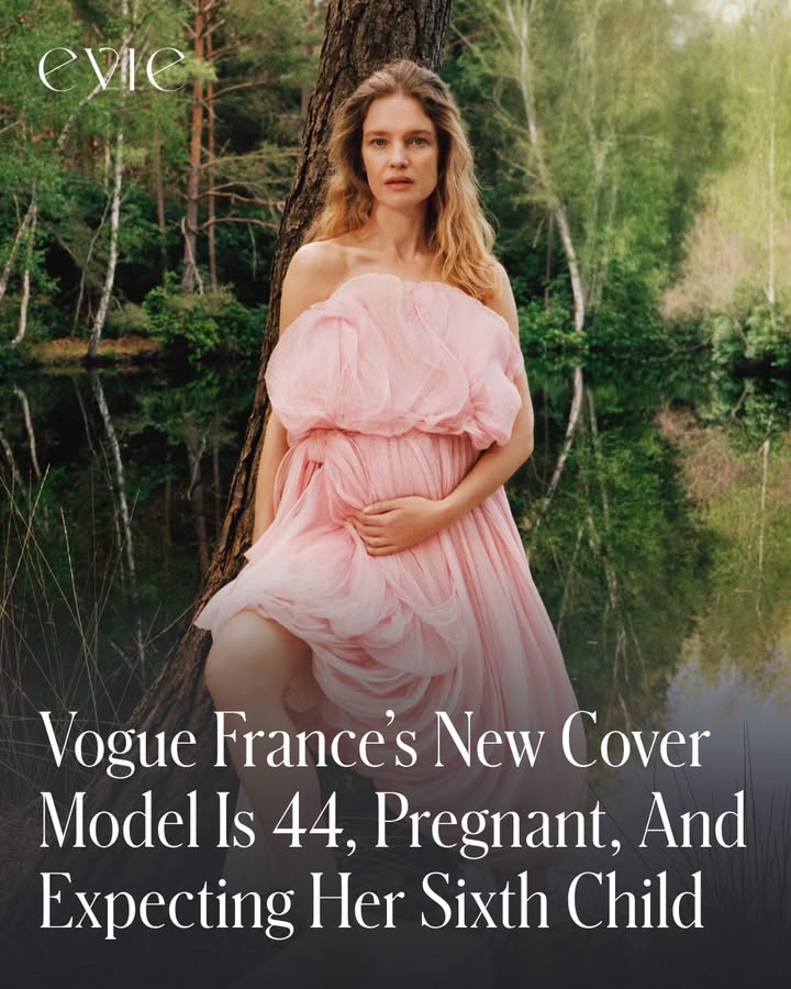 Despite rejecting the idea that women owe society more babies to solve declining birth rates, Vogue France’s newest issue still places a visibly pregnant Natalia Vodianova, a 44-year-old mother expecting her sixth child, front and center in a serene, nature-filled editorial celebrating femininity and motherhood in its most natural form.

Women are not inspired by data but we are still deeply moved by beauty. 

We are finally seeing motherhood portrayed as meaningful, feminine, peaceful, and worthy of admiration in the media. 🤍

Like and follow Evie for more content that celebrates femininity, truth, and beauty. 💕

📷: Angelo Pennetta, Vogue France