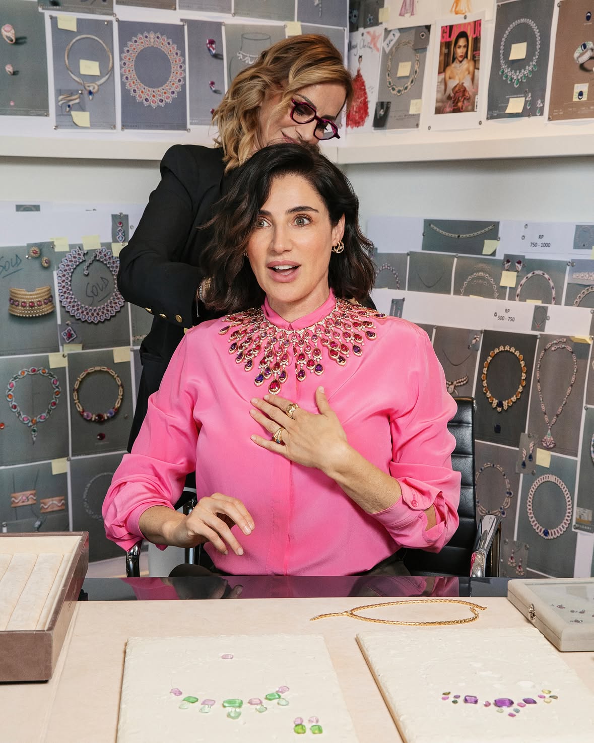 Con @lucia_silvestri alla scoperta della magia nascosta dietro le creazioni @bvlgari💎✨ 

#Bvlgari #adv