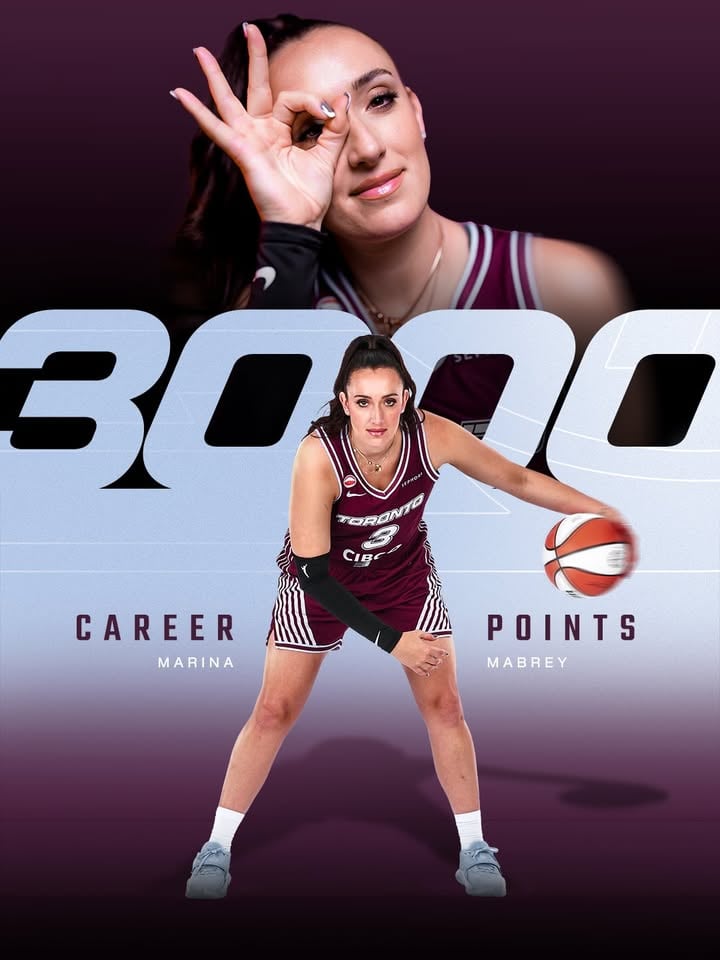 MAKE THAT 3K FOR #3 🔥

Marina Mabrey passes 3,000 career points with a three-pointer, on brand 💅