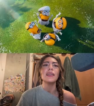 “I Swear” Despicable Me 2 cover 🤣 #voiceacting #impressions #universalstudios #minions #voiceactor
