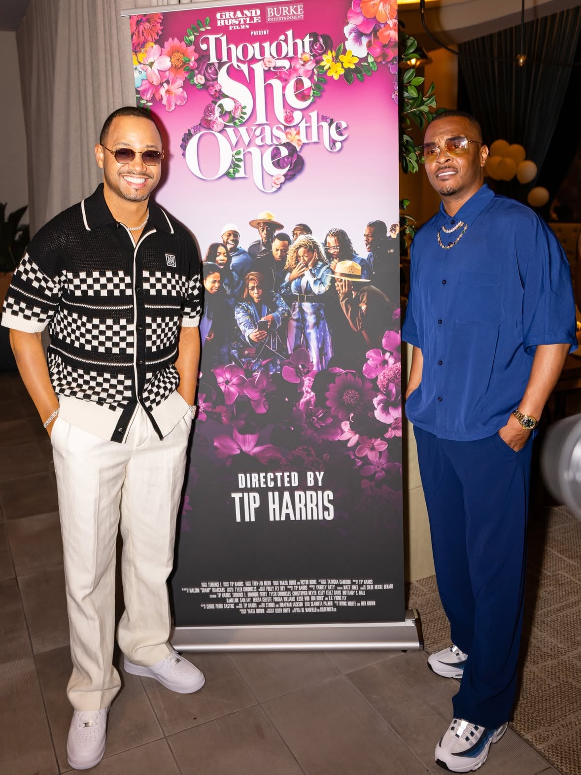 New Movie Alert! 🎥 “Thought She Was The One” x @americanblackfilmfestival Welcome Dinner at @brooklynchophousemiami @hauteliving was a vibe!