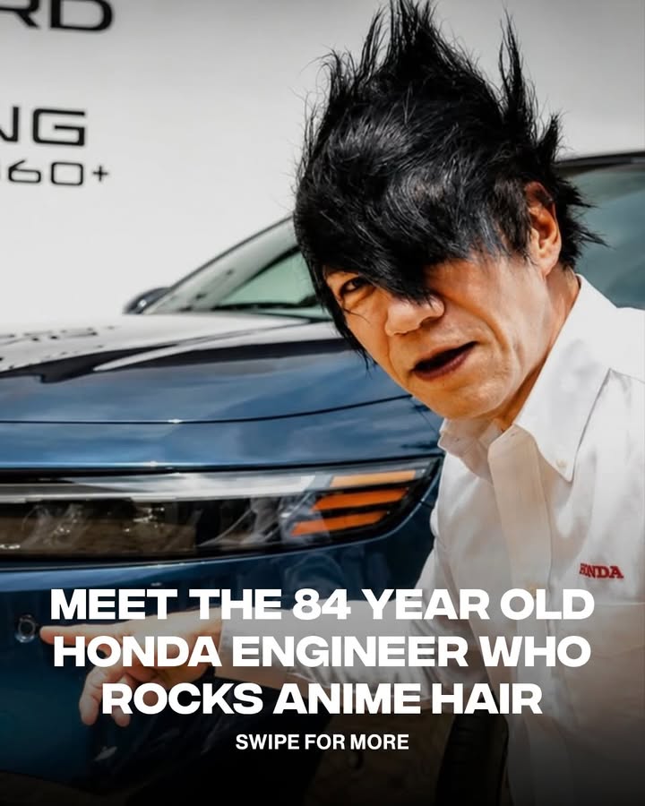 If nothing else, I trust this guy for the job 💪

84 year old Shotaro Odate is still in incredible shape & still rocking the same anime worthy hairstyle he’s had for decades. Beyond the hair, the Honda engineer helped advance modern vehicle safety, including smarter seatbelt systems, safe to say he’s a legend in style & engineering.

[via/ Honda]