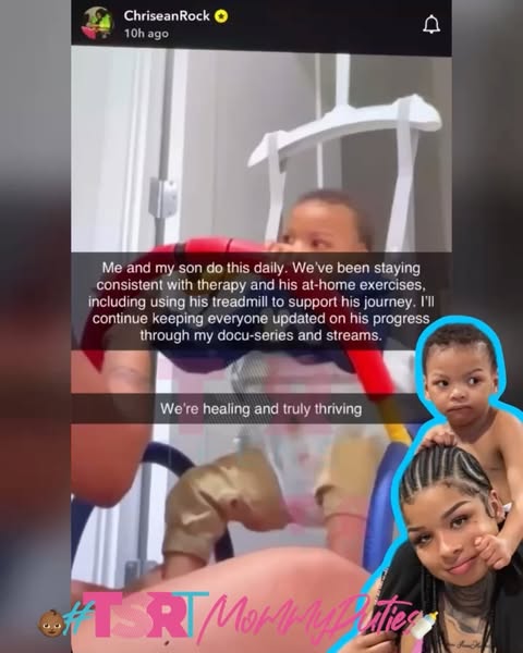 #TSRTMommyDuties: #ChriseanRock shares an update on the progress #ChriseanJesus is making in his health  journey 🩵 (✍🏾: TSRStaffTC