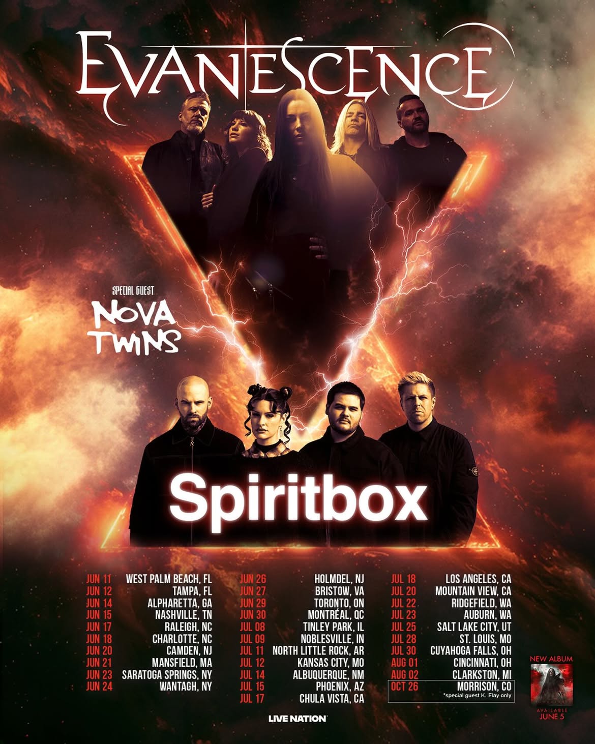 The tour starts in 2 WEEKS!! Make sure to get tickets and VIP packages if you want to hear some of the new Sanctuary songs LIVE!!

*ticket link in bio*