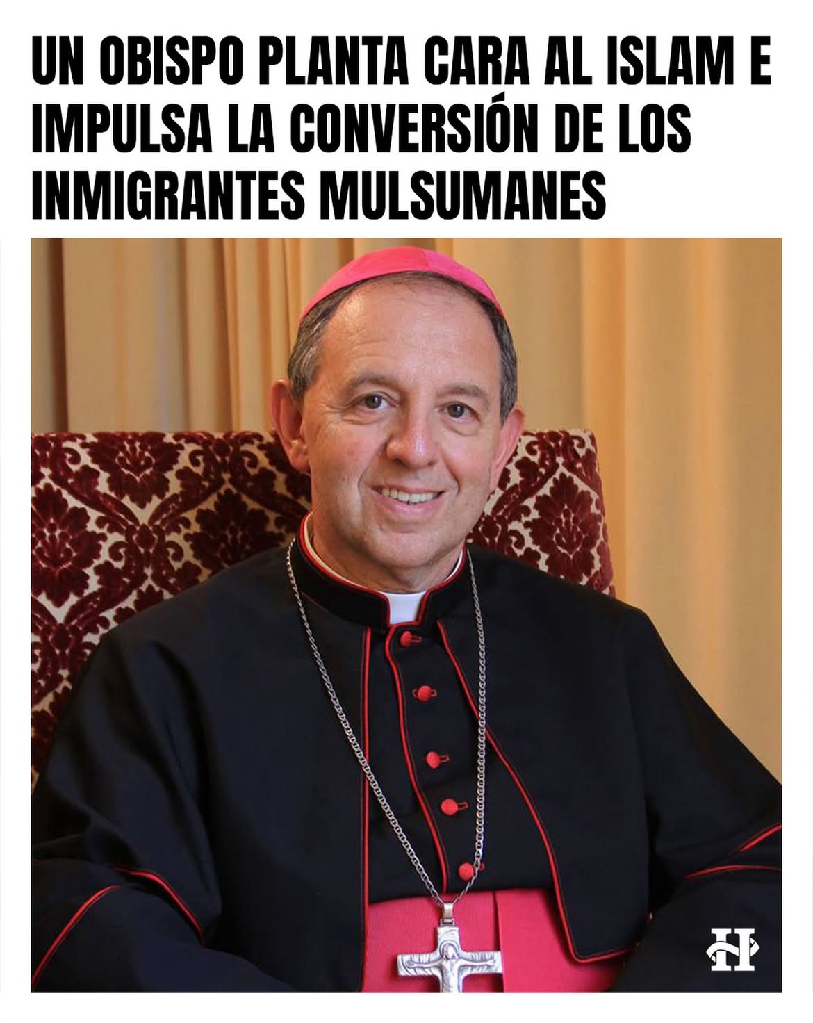 🇮🇹🇻🇦 | Un obispo planta cara al Islam e impulsa la conversión de los inmigrantes musulmanes.

La diócesis de Ventimiglia-San Remo, liderada por monseñor Antonio Suetta, ha decidido priorizar la conversión de la población islámica asentada en la región. El prelado advierte de que la asistencia material sin el anuncio del Evangelio es una claudicación y una «traición» a la identidad de Europa. Con este plan, la diócesis se desmarca del perfil de ONG y asume una postura sin complejos en defensa de las raíces cristianas.