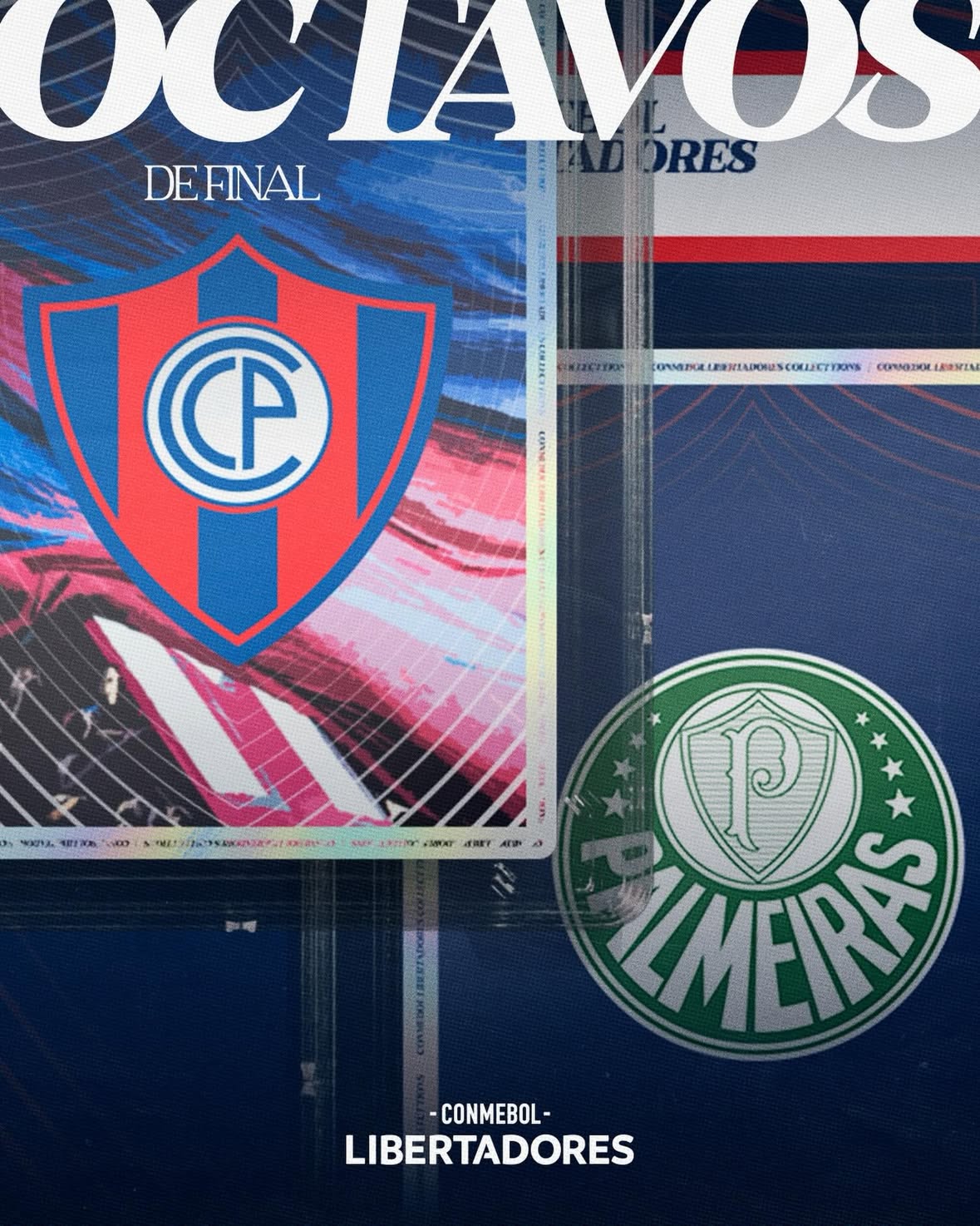 ⚔️ ¡𝐑𝐢𝐯𝐚𝐥 𝐜𝐨𝐧𝐟𝐢𝐫𝐦𝐚𝐝𝐨!
🇧🇷 @Palmeiras será nuestro adversario por los 8vos de Final en la @Libertadores 🏆
🌪️ #𝑪𝒐𝒏𝑻𝒐𝒅𝒐𝑪𝒊𝒄𝒍𝒐́𝒏 🔵🔴