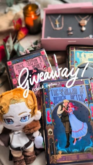 Hello readers, we’re so excited to end our anniversary celebrations with this collaboration with @gadget4entertainment. 

We’re giving away everything you see in this reel to one winner. 
>  An officially licensed set of OUABH Lore editions 
>  Officially licensed jewelry along with the cutest Jacks Plushie and a Little Fox Pen 💕

How to join:
* Follow @atheirloombooks and @gadget4entertainment 
* Comment a character from this series you’d want a spin off novel to be based on *hypothetically*. 
* Like and Share this post 💕

Eligibility:
• Should be 18 years or more.
• Cost of prize and shipping is paid by us but if your country applies customs/ Import duty on these products, you will be required to pay those. Please join only if that is acceptable for you.

Prizes and dispatches:
• There will be one winner who gets everything.
• This giveaway will close on 10th June, winner will be announced shortly after that. 
• Winners will be announced in Instagram story and this story will added to giveaway highlight.
• Not affiliated to Meta or Instagram
• Kindly be wary of spam accounts posing to beHeirloom books. I will never DM you from any other account, this is the only one I have. Don’t give any details to any such accounts or click on any links from them. And do report them 🫶🏼

All the best, readers 💕