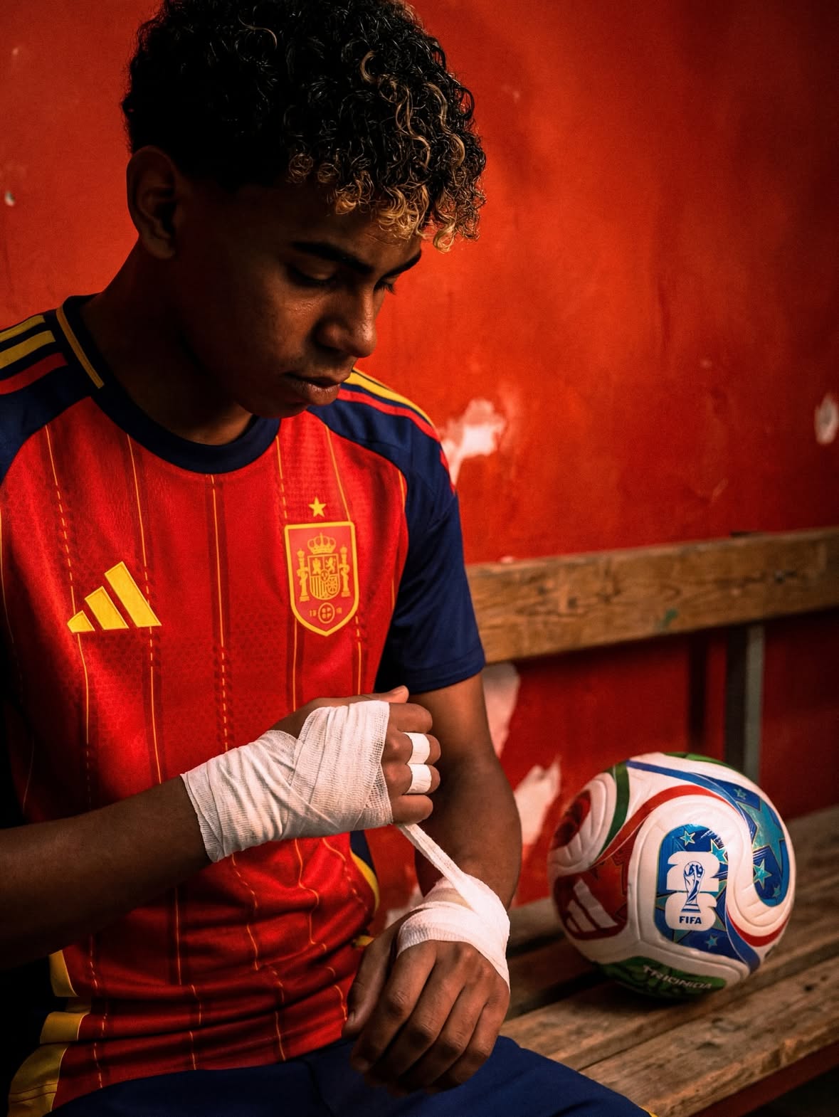 🚨 𝐁𝐑𝐄𝐀𝐊𝐈𝐍𝐆: Lamine Yamal will be 𝐅𝐈𝐓 𝐀𝐍𝐃 𝐑𝐄𝐀𝐃𝐘 to play already for 𝐖𝐎𝐑𝐋𝐃 𝐂𝐔𝐏 𝐃𝐄𝐁𝐔𝐓 𝐆𝐀𝐌𝐄 🔋💥

“He’s training very well, recovering well… and he should be fit ahead of our first game”, Luis de la Fuente announces ✨🇪🇸

𝑳𝑨𝑴𝑰𝑵𝑬. 𝑰𝑺. 𝑪𝑶𝑴𝑰𝑵𝑮. 🌎🔥