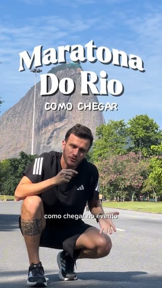 Vai pra Maratona do Rio e tem dúvida de como chegar no evento? 🏃‍♀️🏃

Chega aí que vou te explicar tudo o que você precisa saber pra não se perder!

Falta muito pouco! 🙌

Datas das provas
5K | Vibra: 04 de junho de 2026
10K | Netshoes: 05 de junho de 2026
21K | Claro: 06 de junho de 2026
42K | Michelob Ultra: 07 de junho de 2026
Desafio 21k + 42k | Dorflex Max: 06 e 07 de junho de 2026

#MaratonadoRio2026 #ORioCorreEmVoce
