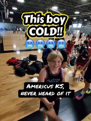 I might not have heard of it, but this kid def isn’t going to let me forget it!! #hoops #pov #cold #youthbasketball