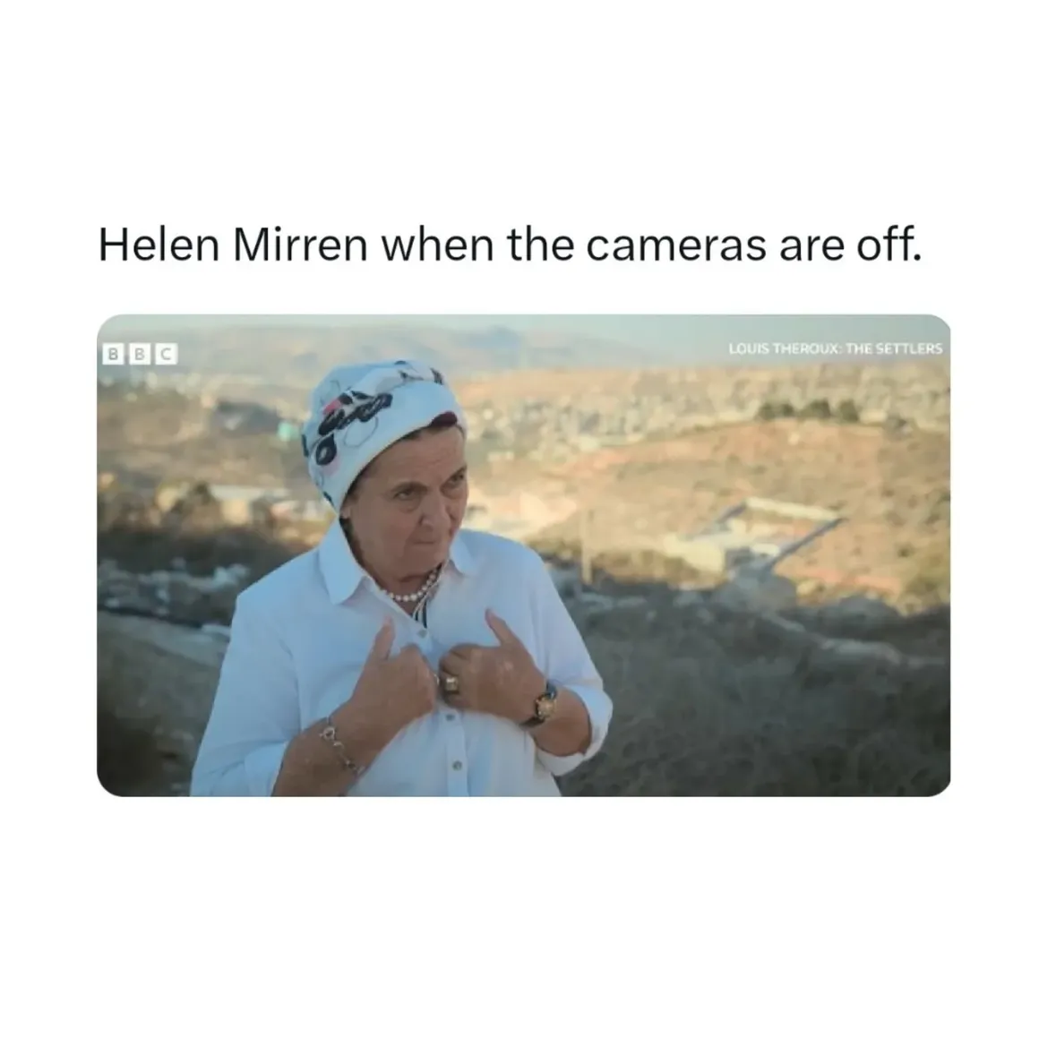 Tom Hardy laughing in Helen Mirrens face is my new kink
