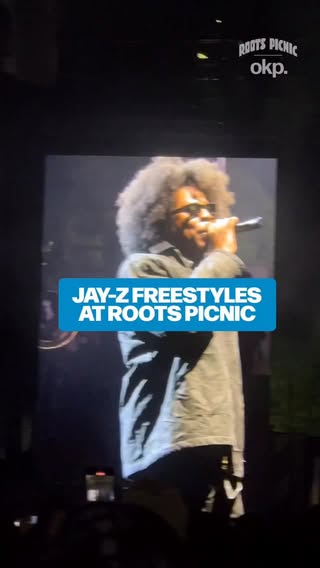 The MIC was ON  and Jay had something to say 👀 #RootsPicnic