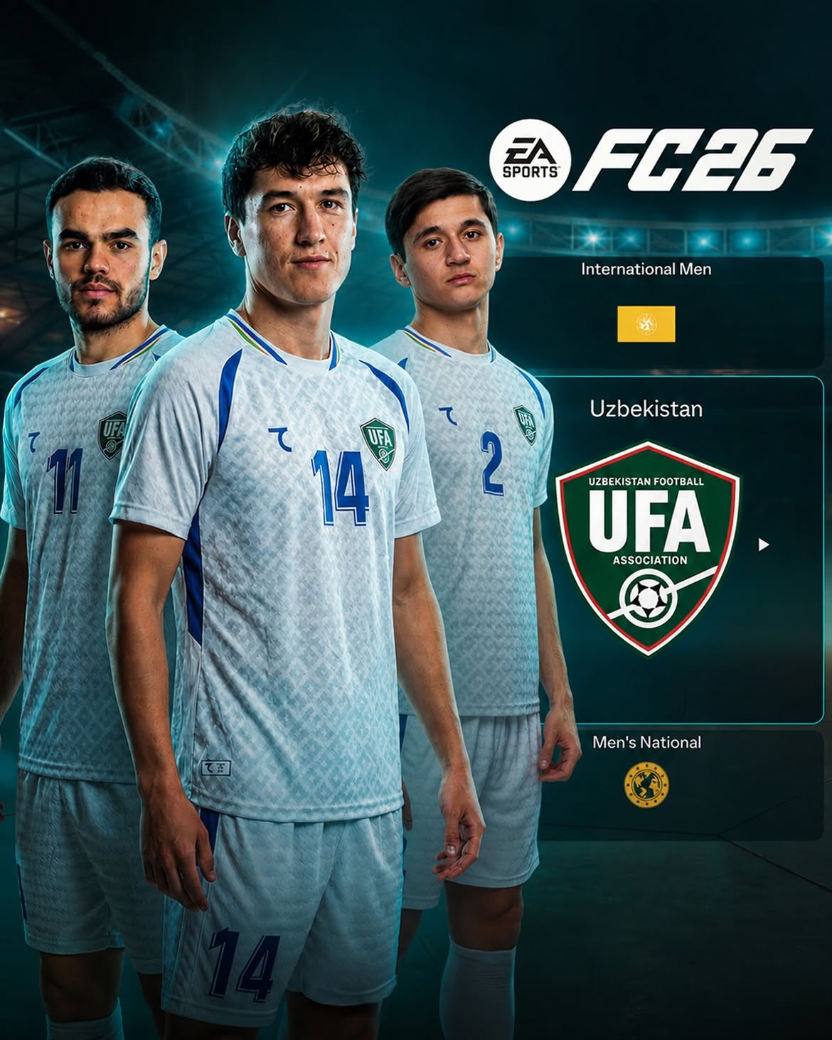 #MilliyJamoa FC 26 yangilangan versiyasidan oʻrin oldi 🎮🇺🇿

Oʻzbekiston futbol assotsiatsiyasi va AQSHning Electronic Arts kompaniyasi oʻrtasida oʻzaro litsenziya shartnomasi imzolandi.

Unga koʻra, o’yinning navbatdagi yangilanishidan boshlab Jahon chempionati ishtirokchisi — Oʻzbekiston milliy terma jamoasi EA SPORTS FC 26 videooʻyinidan rasman oʻrin oladi.

Shu tariqa, Oʻzbekiston milliy terma jamoasi dunyoning eng mashhur futbol simulyatorlaridan birida ilk bor toʻliq litsenziyalangan jamoa sifatida taqdim etiladi. Muxlislar Oʻzbekiston sharafini virtual arenalarda himoya qilish imkoniyatiga ega boʻladilar.

Jahon chempionatiga tarixiy yoʻllanma, millionlab muxlislarning qoʻllab-quvvatlashi va yangi avlod futbolchilarining yutuqlari endi nafaqat haqiqiy maydonlarda, balki virtual futbol olamida ham oʻz aksini topadi.

Oʻzbekiston futbolining navbatdagi muhim qadami — endi FC 26’da!
