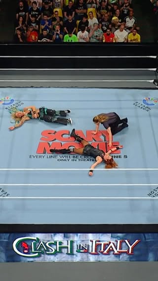 What an unreal counter by @solrvca 🫨 #WWEClash