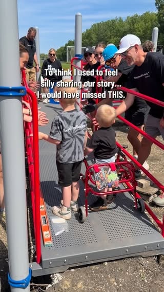 How is this my life? Not only were we gifted Bedford, but we were gifted a community beyond my comprehension. Life is so sweet with people… what an anthem of George Bailey forever and ever and ever repeated in my life. #buildforbeddy #schwartzjampelsyndrome #rarediseaseawareness