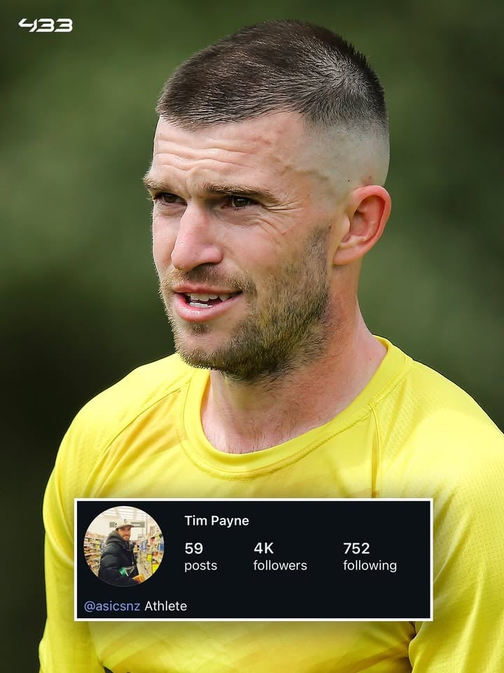 𝙏𝙃𝙀 𝙇𝙀𝘼𝙎𝙏-𝙆𝙉𝙊𝙒𝙉 𝙒𝙊𝙍𝙇𝘿 𝘾𝙐𝙋 𝙋𝙇𝘼𝙔𝙀𝙍 📲🇳🇿 @timpayne__ 

New Zealand defender Tim Payne only had 4K followers yesterday, and was labelled “least-known World Cup player” by Argentine influencer Valen Scarsini.

“I looked at all the teams that play the World Cup for the least-known player and, after analyzing one by one, I found it,” @elscarso told the BBC.

Scarsini has shared a video calling on followers to follow and make posts about the Wellington Phoenix player to boost his profile. 😅

Can we take it to 𝟏,𝟎𝟎𝟎,𝟎𝟎𝟎 today? 😂