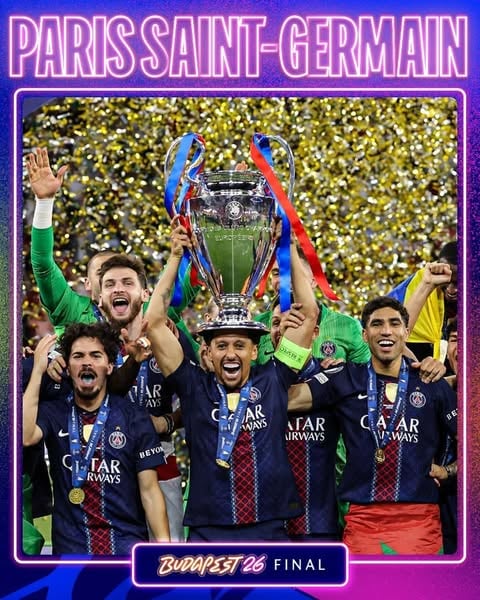 Paris. Again. 🏆

#UCLfinal