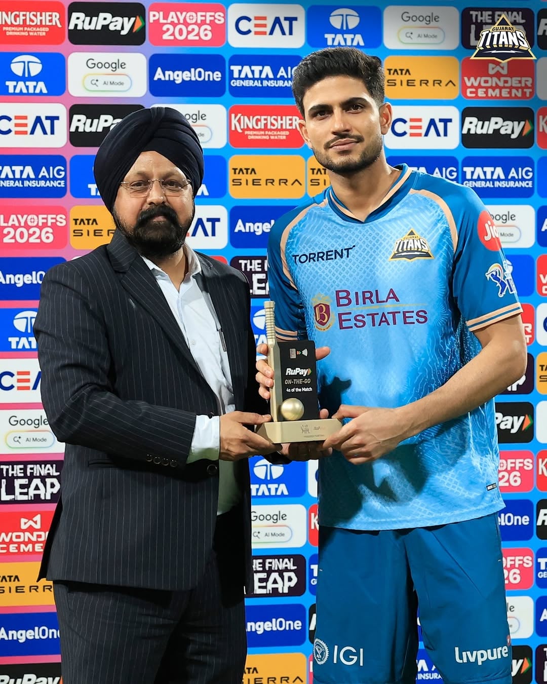 Star performers from a starry night ⭐

[ Shubman Gill | Jason Holder | Aava De | TATA IPL 2026 | GT vs RR | #3in5 ]