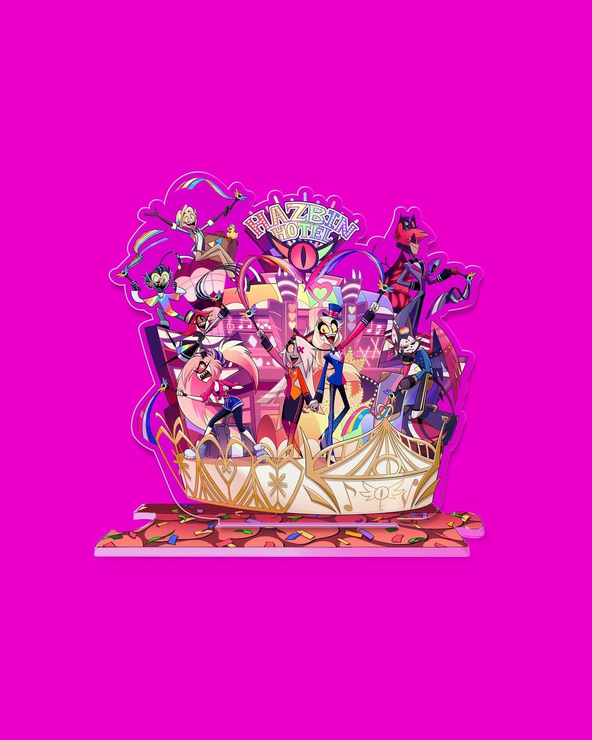 The Pride 2026 Collection launches Friday, June 5 at 12 PM ET on hazbinhotel.com.