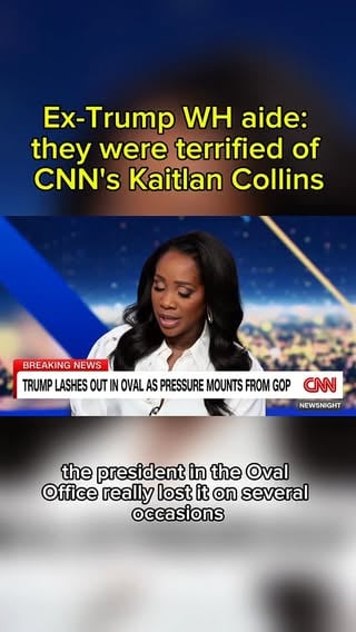 Former White House Deputy Press Secretary @sarahamatthews1 reveals that CNN’s Kaitlan Collins was the one reporter who scared Donald Trump and Kayleigh McEnany the most when Matthews was in the White House. Matthews says Trump’s attacks on women telling them to be quiet and calling them “piggy” is appalling. #NewsNight