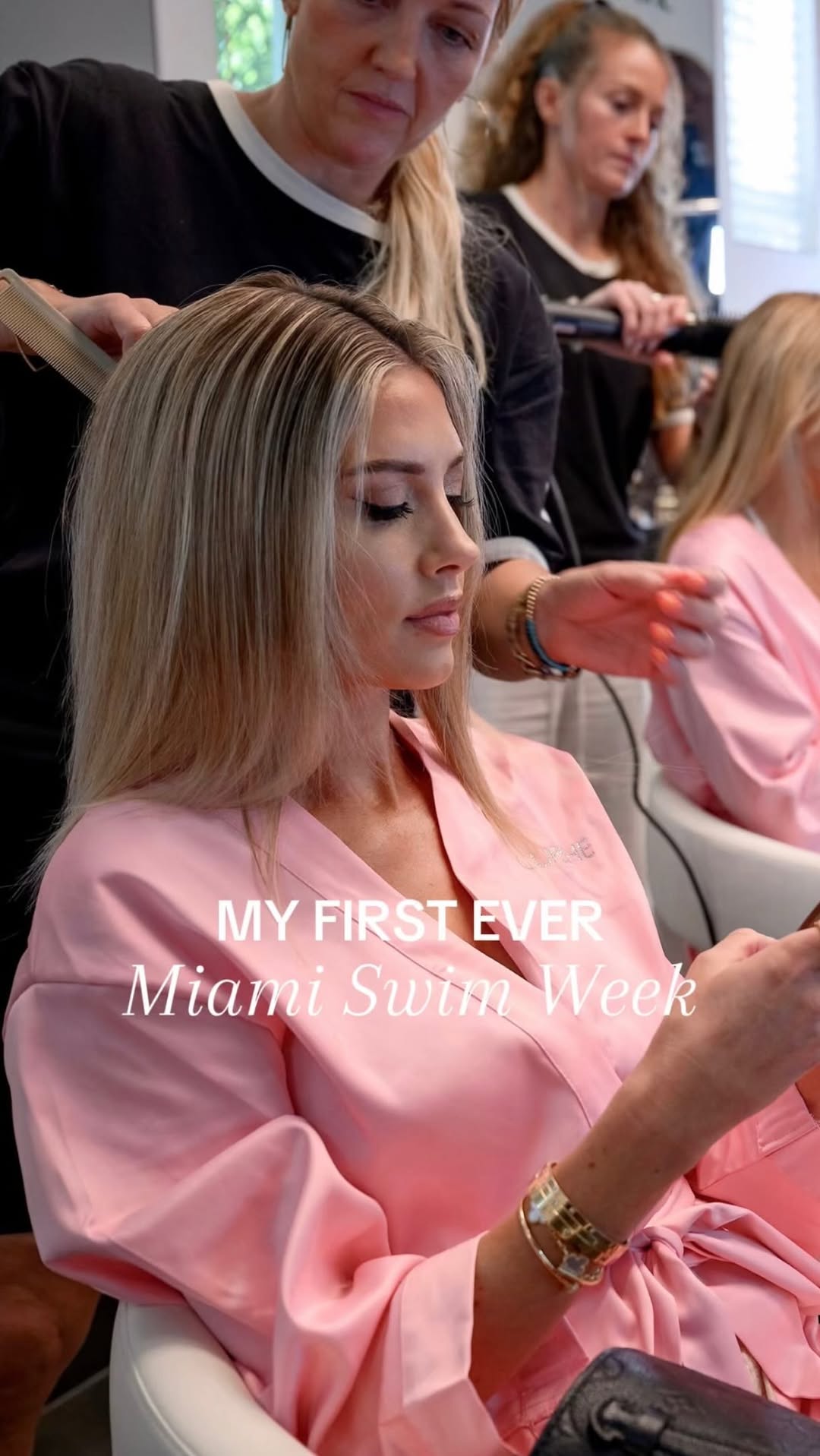 When you get the call, you better be ready to go! Such a whirlwind weekend but so incredibly thankful for the opportunity to walk in Miami Swim Week!