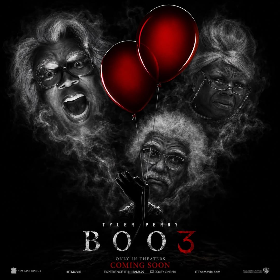 LISTENNNN 😭👏🏽 since Tyler Perry out here creating movies in 4 business days anyway… HOW ABOUT Y’ALL GO AHEAD AND GIVE US A MADEA BOO 3 👵🏽💜🎬

Because baby, Madea still got stories to tell, people to fight, and mess to get into 😭💀

COMMENT DOWN BELOW 👇🏽 and TAG TYLER PERRY so he can see that WE WANT THIS MOVIE ASAPPP‼️🍿

#AMadeaBoo3 #TylerPerry #Madea #MadeaBoo3 #comedymovies