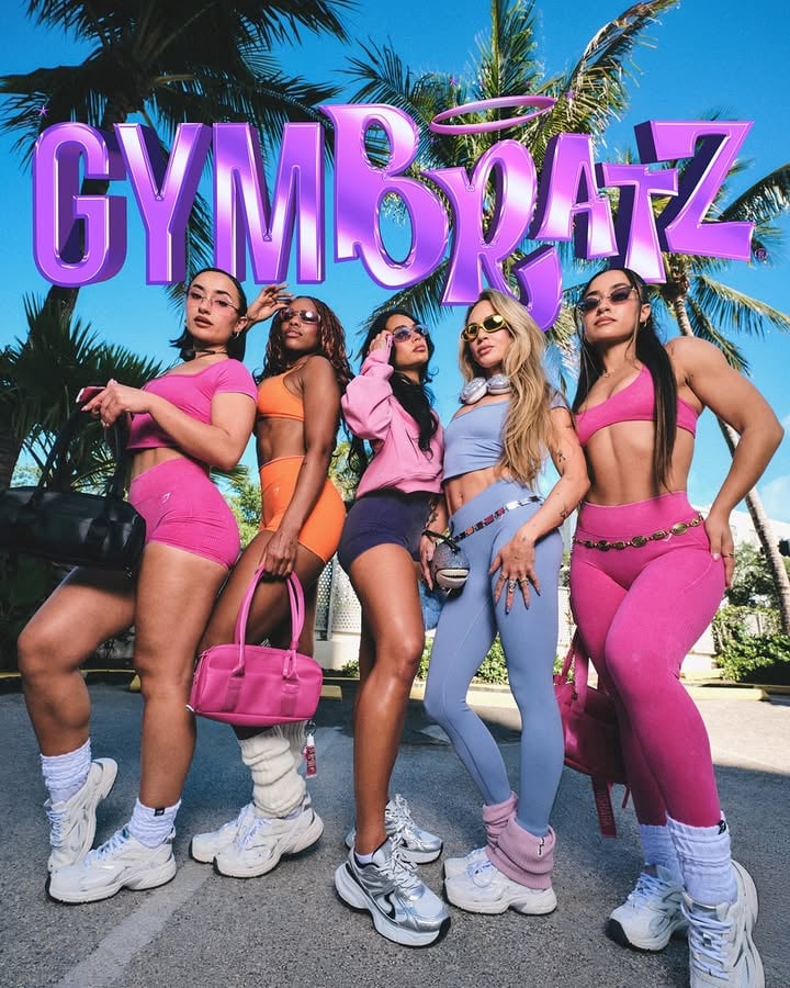 The girlz with a passion 4 fitness 👄💜 
Gymshark x Bratz is dropping the It Girl set of the summer 💪
Who’s ready to look hot and lift heavy?
Gymshark x Bratz collection dropping June 8th
7pm BST | 2pm EDT | 8pm CEST | 11am PDT