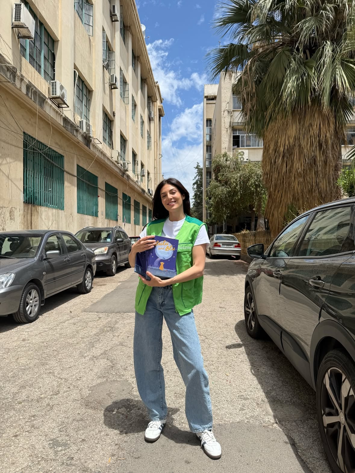 I still can’t get over my visit with @embrace_lebanon to one of the schools hosting displaced children from South Lebanon and the Bekaa region, where every child received a copy of my book, Lulu and Blu, along with a big hug filled with love. 

Embrace is the first mental health NGO in Lebanon dedicated to raising awareness and providing professional mental health services to anyone in need across the country, such as the first national hotline for emotional support and suicide prevention (1564) in partnership with the Ministry of Public Health.

Follow @embrace_lebanon to learn more and donate if you can to support Lebanon’s emergency mental health response. Lebanon needs you now more than ever.

بعدني لهلّق مش قادرة إنسى زيارتي مع @embrace_lebanon لإحدى المدارس يلي عم تستضيف أطفال نازحين من جنوب لبنان ومنطقة البقاع. كل طفل أخد نسخة من كتابي ,لولو و بلو، ومعا حضن كبير مليان حب 🤍

إمبرايس هي أول جمعية متخصّصة بالصحة النفسية بلبنان، بتشتغل على نشر الوعي وتأمين خدمات دعم نفسي متخصّصة لأي شخص بحاجة، متل أول خط وطني ساخن للدعم النفسي والوقاية من الانتحار (1564) بالشراكة مع وزارة الصحة .

تابعوا embrace_lebanon@ لتعرفوا أكتر، وإذا فيكن، ساهموا بدعم الاستجابة الطارئة للصحة النفسية بلبنان.