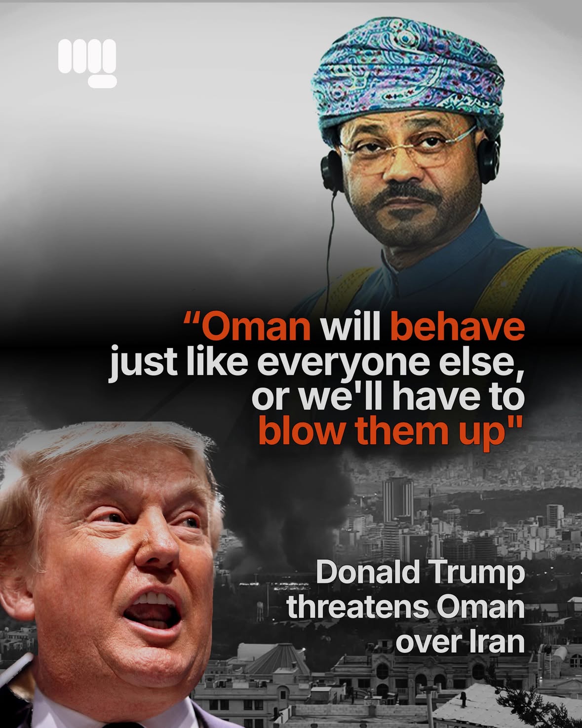 US President Donald Trump made this statement on 27 May 2026 during a televised White House Cabinet meeting. He was responding to questions about ongoing negotiations to resolve the global energy crisis and reopen the blockaded Strait of Hormuz.

A reporter asked President Trump whether he would accept a short-term diplomatic deal that would permit Iran and Oman to jointly manage traffic or collect tolls in the strategic shipping lane. Rejecting the idea of any local control, Trump replied:

“Nobody is going to control it. It’s international waters, and Oman will behave just like everybody else, or we will have to blow them up. They understand that. They’ll be fine.”