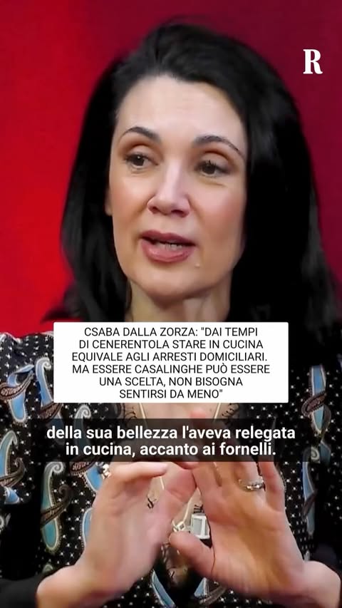 Quando ci dividiamo tra lavoro, bambini e casa lo facciamo davvero per scelta? Fare la tavola o una torta può essere considerato importante e rilassante?  Solo alcune delle domande che nascono incontrando Csaba dalla Zorza dopo aver letto il suo "Io sono Adele" (Marsilio), secondo romanzo in cui il volto televisivo di “Cortesie per gli ospiti” ci rivela un volto segreto, intimo e letterario.

Intervista di Giulia Santerini