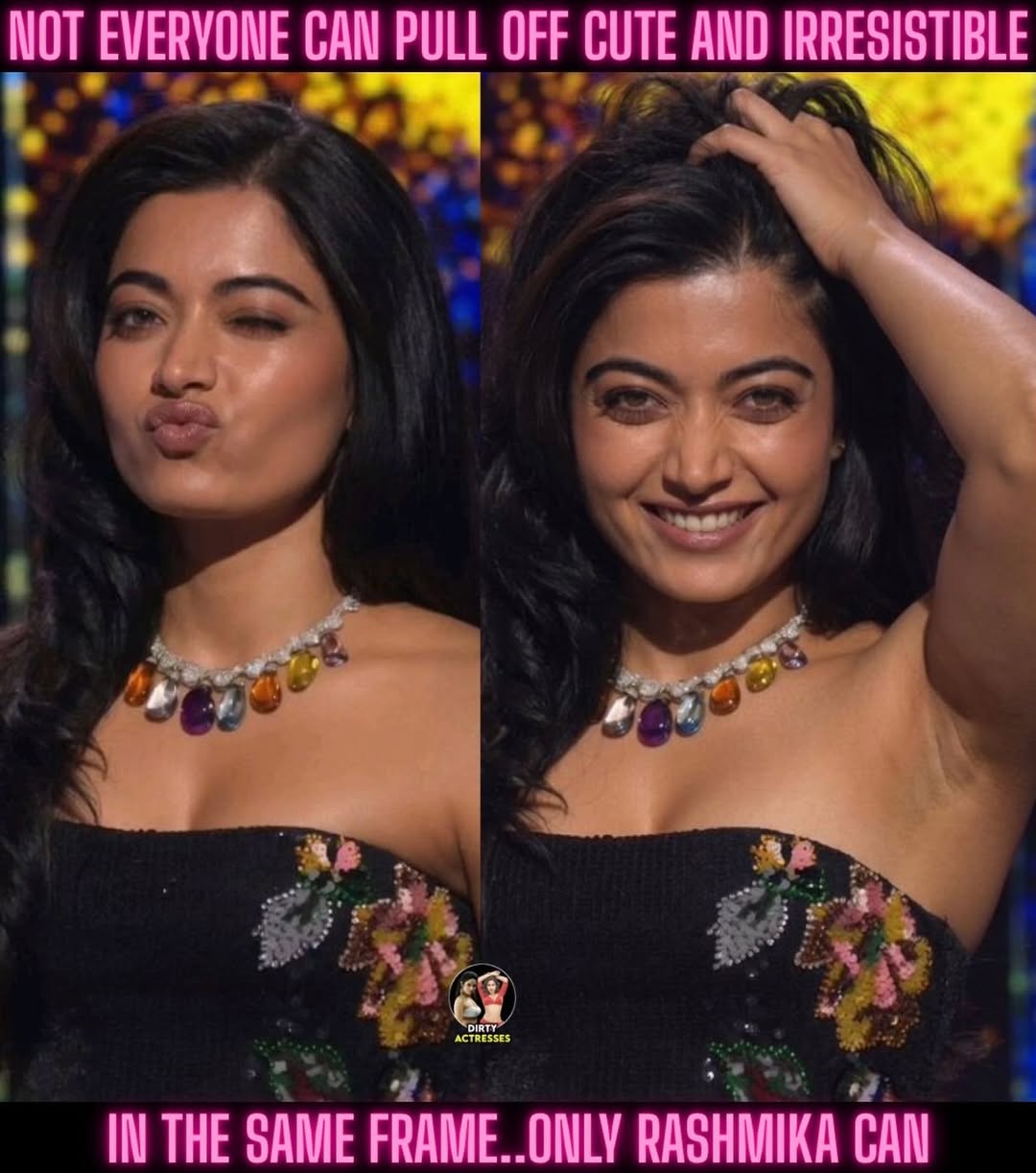 Rashmika looks absolutely stunning at the #crunchyroll #animeawards ❤️‍🔥 #rashmikamandanna
