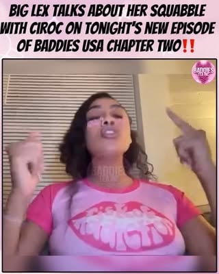 Big lex talks about her squabble with ciroc‼️