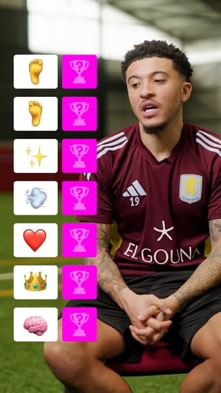 Jadon Sancho builds his ultimate England player 👀🏴󠁧󠁢󠁥󠁮󠁧󠁿