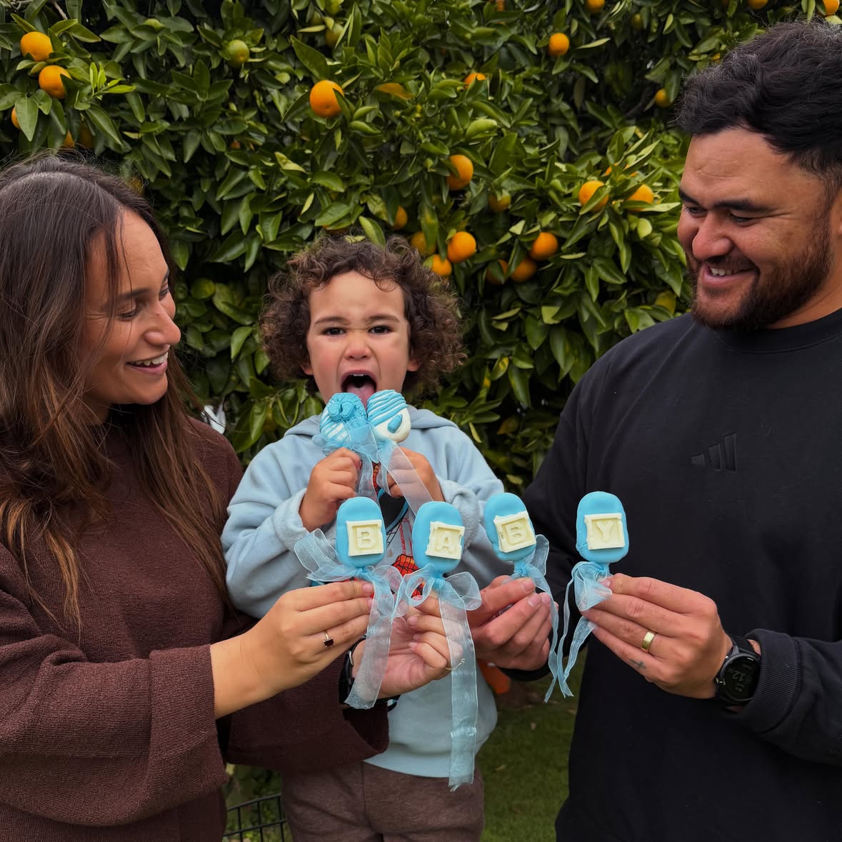 Big brother duties starting in August 🩵👶🏽