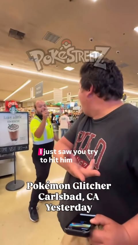 🚨 CAUGHT GLITCHING… NOW THE COMMUNITY IS SPLIT 😳

📺 Tonight on PokéStreetz…

📍 Carlsbad, California

A video involving an alleged Pokémon vending machine glitcher has sparked a heated debate across the hobby after a confrontation at the machine escalated beyond just words.

Collectors claim the individual was exploiting the machine, which led to others confronting & recording him. The footage quickly spread online, but now the comments are becoming a battle of their own.

Some collectors argue that if someone is allegedly glitching a machine, they deserve to be called out.

Others believe that regardless of the glitching allegations, the confrontation crossed a line once things became physical.

At this point, the community isn’t even debating the glitching anymore…

They’re debating who handled the situation worse 😭

⚠️ PokéStreetz cannot independently verify all claims made in this report. This post reflects videos, public reactions, eyewitness statements, and allegations currently circulating within the community.

🎤 If someone is allegedly caught glitching a machine, where should collectors draw the line when confronting them? 👀

#PokeStreetz | The comments became the real battleground 

#CaughtGlitching #PokemonEthics #PokemonVendingMachine #CardboardPolitics