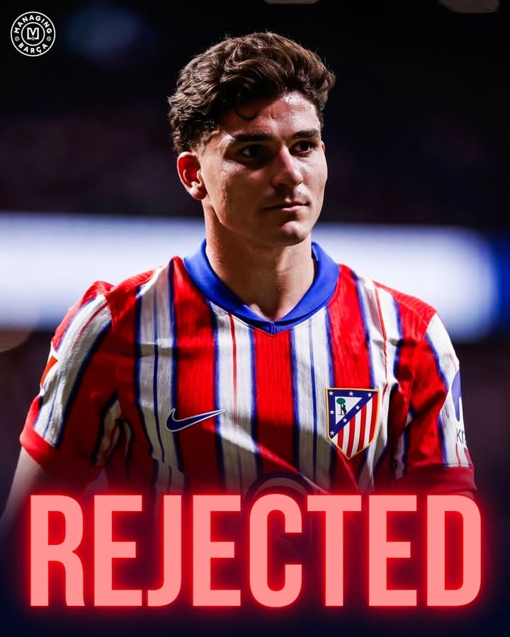 🚨🚨🌕| 𝐁𝐑𝐄𝐀𝐊𝐈𝐍𝐆: As expected, Atletico Madrid has already REJECTED the €100M proposal from Barcelona for Julián Álvarez. They’re open to starting talks from €120M.

Negotiations have begun for Alvarez! First offer €100M sent, but Atletico wants more (ideally more than €130M). Player is expected to put a lot of pressure towards Atleti, which could change things.

Atletico want a fee higher than the one they received for Antoine Griezmann.

[@matte.moretto] 🇦🇷🔴⏳