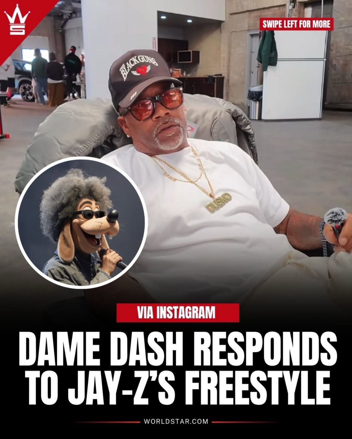 #DameDash responds to #JAYZ! 👀