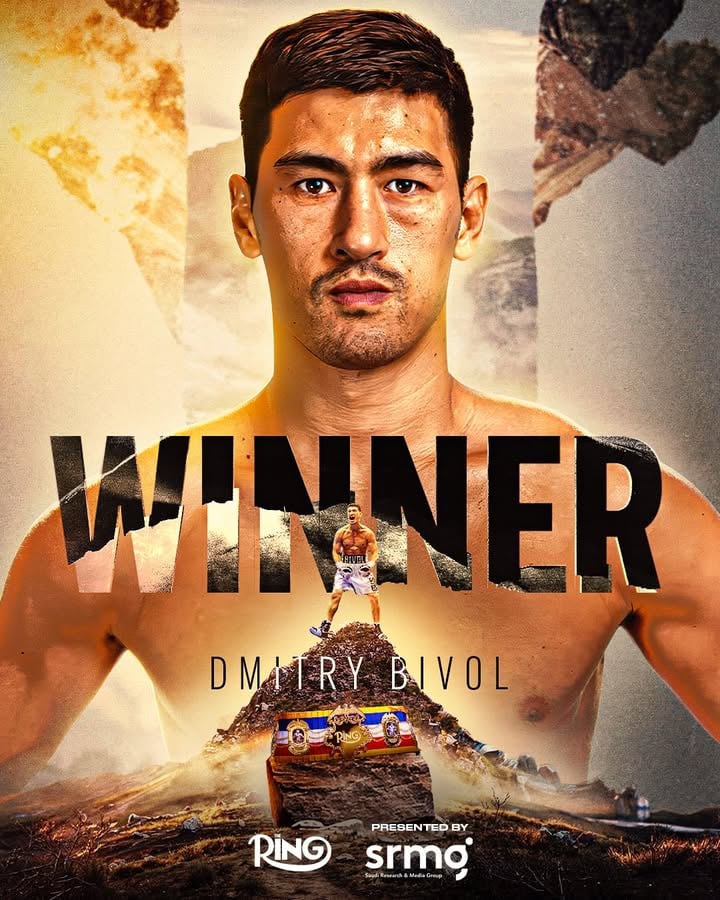 AND STILL 👑

Dmitry Bivol retains The Ring, WBA and IBF light heavyweight titles, defeating Michael Eifert by unanimous decision 💪

Presented by @SRMGHQ