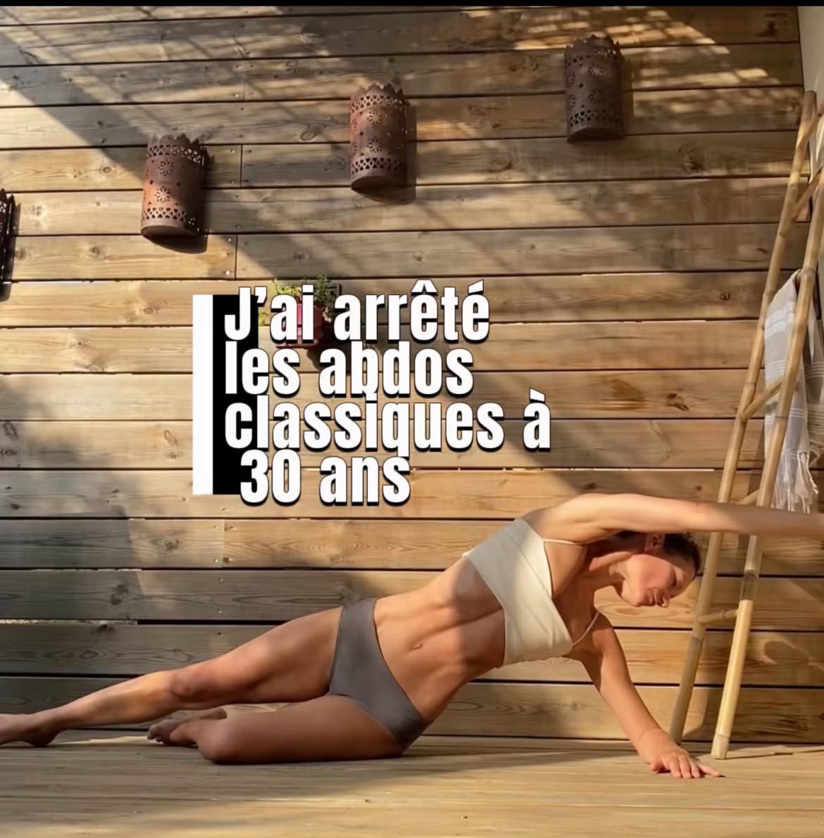 J’ai arrêté les abdos classiques à 30 ans. Oui, tu as bien lu !

Mon secret au quotidien ?
✨ Le Petit Up tous les jours.
✨ L’engrammage tissulaire après chaque séance pour fixer l’information dans le corps.

Tu veux que je te montre mon training en vidéo ? Dis-le moi en commentaire ! 👇

🔗 Partage cette info à une amie qui s’épuise encore à faire des abdos classiques !

Restons solides
🫶 Céline 

#VentrePlat #AbdosAutrement #Femme50Ans