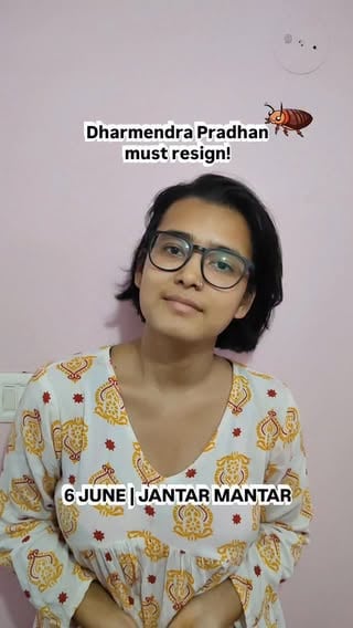 Dharmendra Pradhan must resign!
Join us at Jantar Mantar on 6 June

Paper leaks and mismanagements without end, the ones you call cockroaches and parasites, the youth of this country, have had enough!